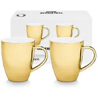 Vt wonen Mok vtwonen XL Gold 400 ml (Set van 2)