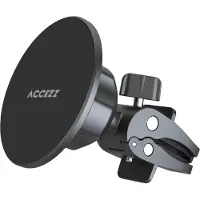 Accezz Telefoonhouder auto - MagSafe - Inclusief Magnetische Cirkel - Ventilatierooster - Zwart