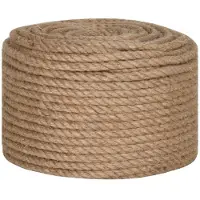 vidaXL Touw 50 m lang 12 mm dik jute
