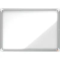 Nobo Premium Plus 8xa4 Sheets Exterior Display Case Magnetic White Background Transparant Kinderen