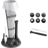 Mastrad spuitzakset met houder - 12-delig