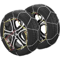 Pricenet Sneeuwkettingen – KNN100 - 9 mm stalen schakels - Önorm Keurmerk - Veiligheid - Winter Auto - Banden - Inclusief reparatieschakels en koffer - Set van 2