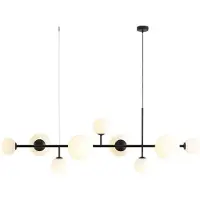 Aldex Hanglampe , Joel, dimbare, Zwart, Woonkamer, Metaal