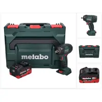 Metabo SSW 18 LTX 300 BL Accu slagmoersleutel 18V 480Nm 1/2" Borstelloos ( 602395840 ) + 1x accu 8.0Ah (Oplaadbare batterij)