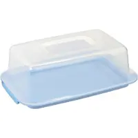 Sunware Gallery Line cakedoos - 3,75L - transparant/transparant blauw