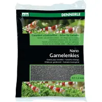 Dennerle Nano Garnalen Kwartsgrind Zwart 0,7-1,2 Mm 2 Kg