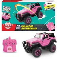 Dickie Toys RC Jeep Wrangler Roze