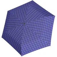 Doppler Opvouwbare Paraplu Magic Denver Blauw - Fiberglass - Dsn 98 cm - Opgevouwen 29 cm - Doppler