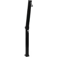 vidaXL Solardouche inklapbaar 23 L 214 cm zwart