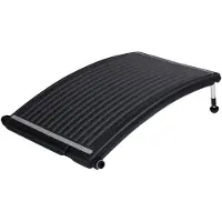 vidaXL Gebogen zonnepaneelen voor zwembad, 2 stuks, 110x65 cm