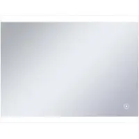 vidaXL LED-wandspiegel voor de badkamer met aanraaksensor 80 x 60 cm