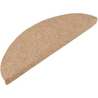 vidaXL Trapmatten zelfklevend 10 st 65x22,5x3,5 cm beige