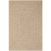 vidaXL Vloerkleed ZIZUR binnen en buiten 120x170 cm jute look