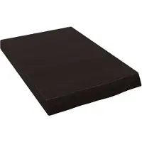 vidaXL Wandschap 40x60x(2-6)cm behandeld massief eikenhout donkerbruin