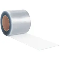vidaXL Deurgordijn 200x1,6 mm 50 m PVC transparant