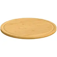 vidaXL Snijplanken 6 st Ø40x1,5 cm bamboe
