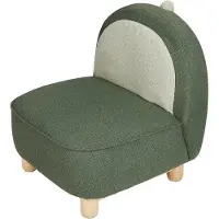 Beliani FABORG - Kinderstoel - Donkergroen - Polyester