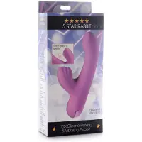 XR Brands - Silicone Pulsating and Vibrating Rabbit