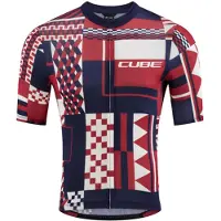 Cube Blackline Cmpt Korte Mouw Wielertrui