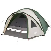 vidaXL Koepeltent 4-persoons waterdicht groen