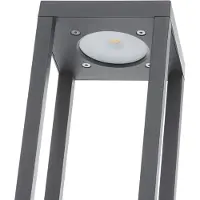 LUCANDE Buitenverlichting , Carlota, Zwart, Terras, Metaal, Modern