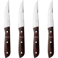 Gense Steakmes Old Farmer XL 4 stuks, Bruin, Bestek, Bruin
