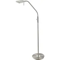 TRIO Led leeslamp Bergamo metaalgrijs