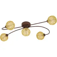 Eglo Plafondlamp Eglo Caris 1 Roest 97727