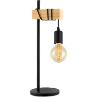 Eglo tafellamp Townshend zwart 10W