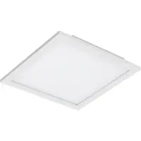 Briloner Plafondlamp met bewegingssensor Piatto, wit / opaal, Hal, metaal, Modern, Plafondlamp met sensor