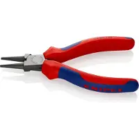 Knipex 22 02 140 Rondbektang Werkplaats Recht Chroom-vanadium elektrostaal 140 mm