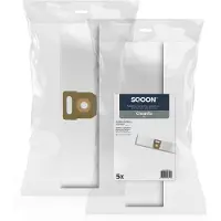 SQOON microvezel stofzuigerzakken 5 zakken (123schoon huismerk)