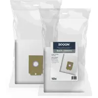 SQOON Stofzuigerzakken Geschikt voor Bosch / Siemens Type K - 10 Stuks