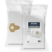 SQOON microvezel stofzuigerzakken 5 zakken (123schoon huismerk)