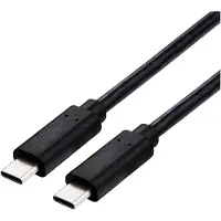 Roline USB4 Gen3x2 Kabel, C-C, M/M, 8K UHD-2, 40Gbit/s, 240W, zwart, 1 m
