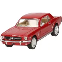 Goki Schaalmodel Ford Mustang 1964 rood 13 cm - Speelgoed auto's