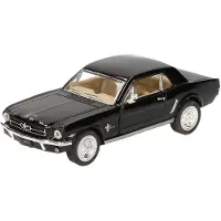 Goki Schaalmodel Ford Mustang 1964 zwart 13 cm - Speelgoed auto's