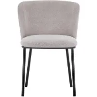 Interiax Eetkamerstoel Yara Stof Beige