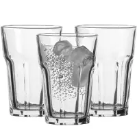 Urban Living Waterglazen Vegas - transparant glas - 12x stuks - 350 ml - Drinkglazen