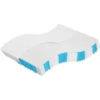 vidaXL Matras met pocketvering, medium stevigheid, 160x200 cm