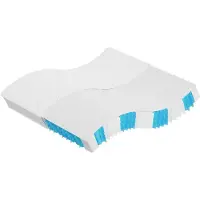 vidaXL Matras met pocketvering, medium stevigheid, 180x200 cm