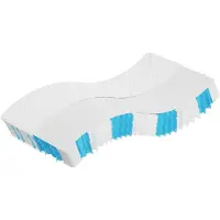 vidaXL Pocketveringmatras middelhard-hard 80x200 cm