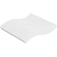 vidaXL Schuimmatras middelzacht 180x200 cm