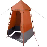vidaXL Toilettent waterdicht oranje