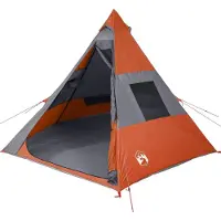 vidaXL Tipitent 7-persoons waterdicht oranje