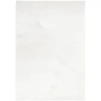 vidaXL Vloerkleed OVIEDO laagpolig 140x200 cm crèmekleurig