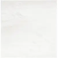 vidaXL Vloerkleed OVIEDO laagpolig 120x120 cm crèmekleurig