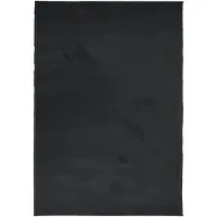 vidaXL Vloerkleed OVIEDO laagpolig 200x280 cm zwart