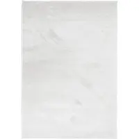 vidaXL Vloerkleed OVIEDO laagpolig 160x230 cm grijs