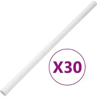 vidaXL Kabelgoten Ø30 mm 30 m PVC